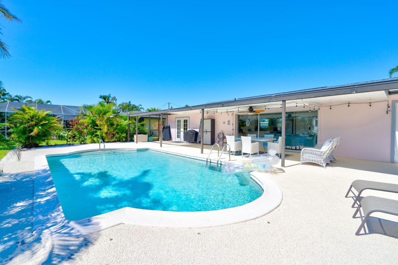 Cozy 60'S Home, City & Canal Located Cabo Coral Exterior foto