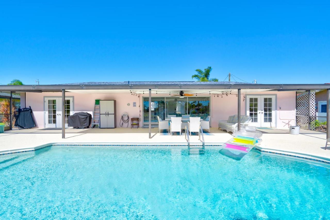 Cozy 60'S Home, City & Canal Located Cabo Coral Exterior foto